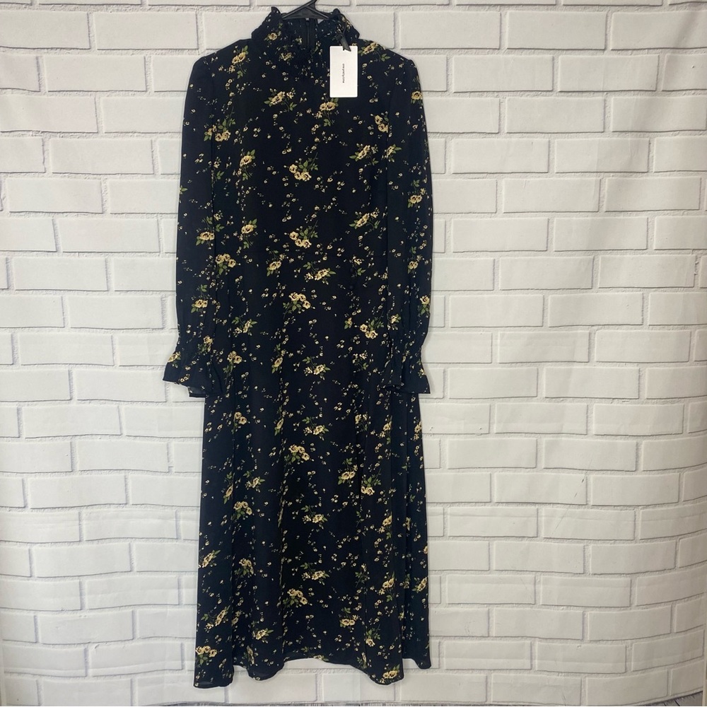 O.P.T Long Sleeve Smock Neck Dress size Extra Large
